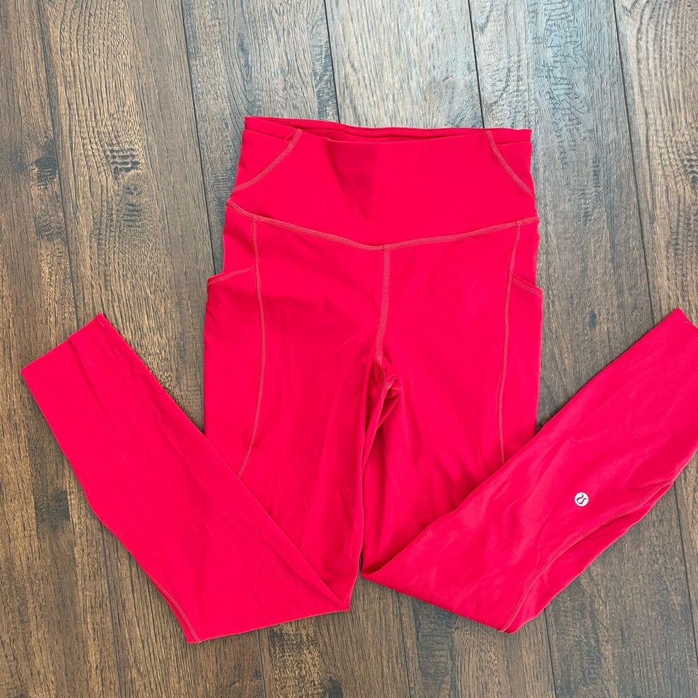 Lululemon fast and free tights 4 25"